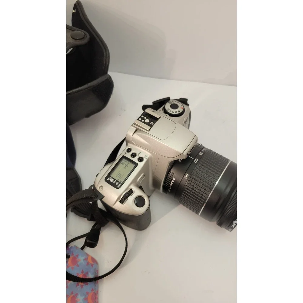 Canon EOS Rebel 2000 35mm Film SLR Camera EF 28-80mm Lens Tested Working Case